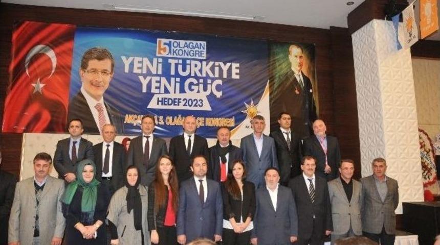 Ak&ccedil;akoca Ak Parti İl&ccedil;e Başkanı Dergah Ak&ccedil;a Oldu