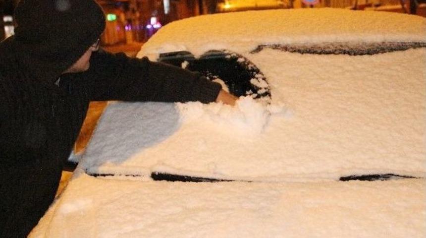 Ardahan&rsquo;da Kar Yağışı