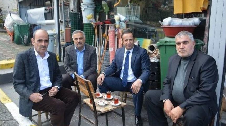 Başkan Toltar, Esnafı Dinledi