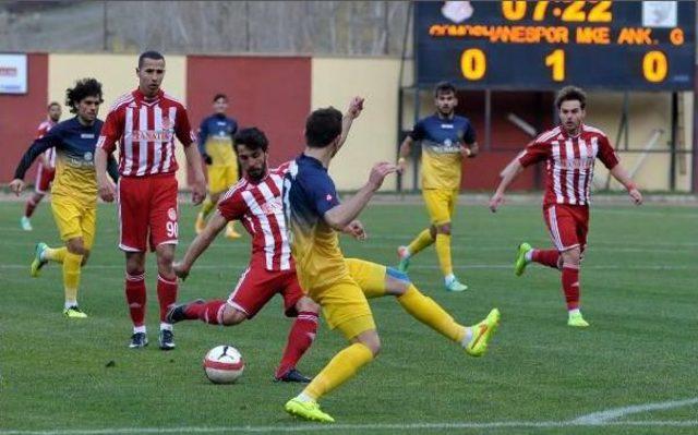 GÜMÜŞHANESPOR-ANKARAGÜCÜ: 1-0