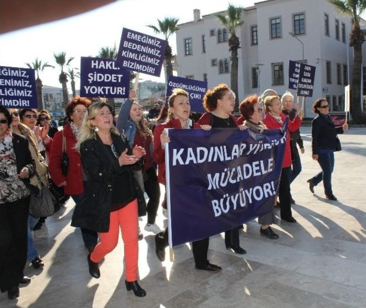 Urla, Kadına Şiddete &ldquo;dur&rdquo; Dedi