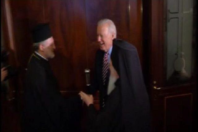 ABD BAŞKAN YARDIMCISI BİDEN, BARTHOLOMEOS U ZİYARET ETTİ (2) 3