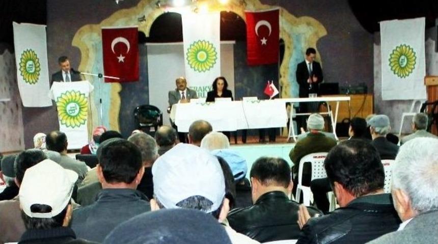 Manyas&rsquo;ta Yağlı Tohumlar Kooperatifi&rsquo;nde Kongre Heyecanı