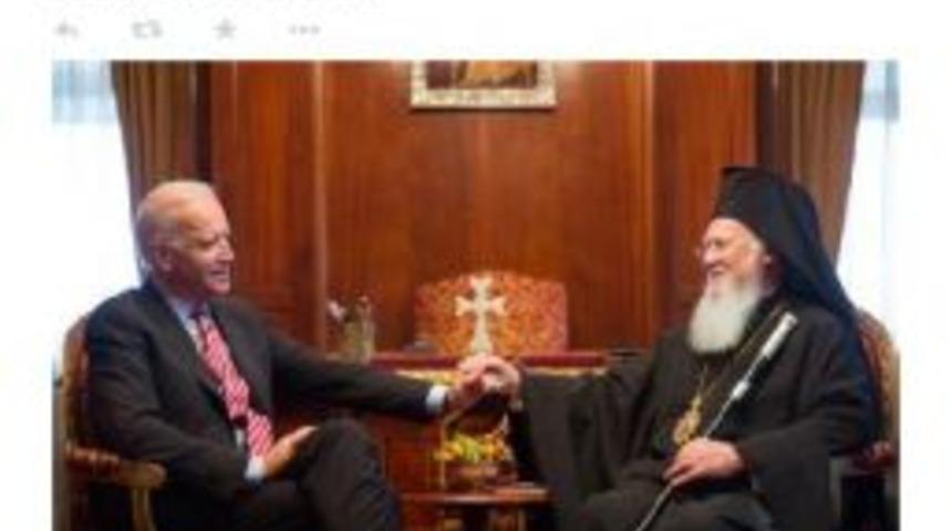 BIDEN'DAN PATRİKHANE TWEETİ