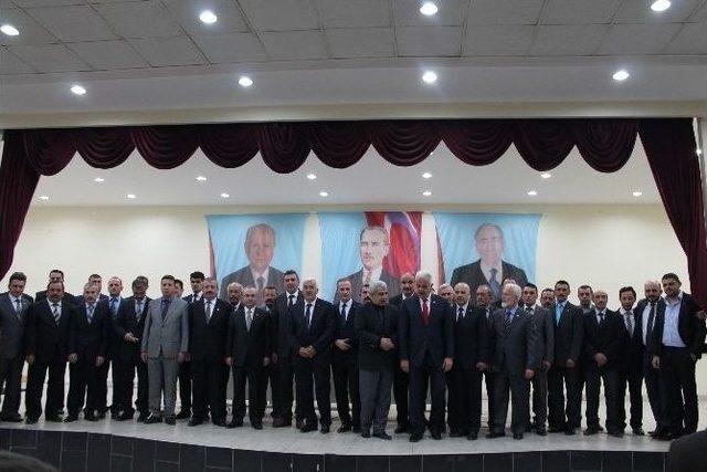 Tosya Mhp İlçe Başkanlığına Muvaffak Etyemez Seçildi 3