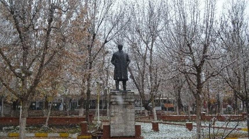 Muş&rsquo;ta Kar Yağışı