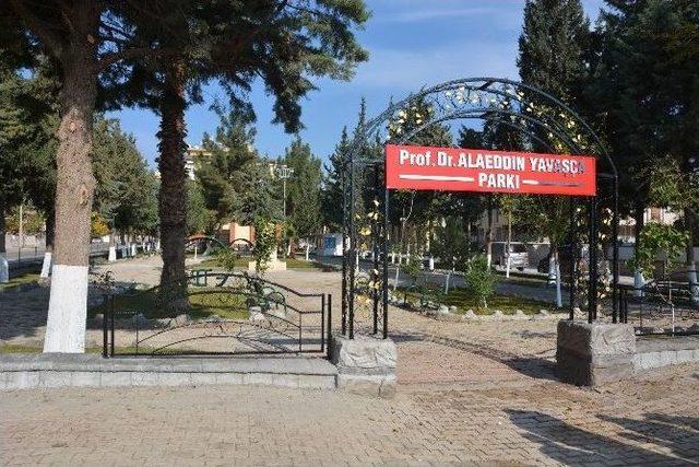 Alaeddin Yavaşça Parkı Yenilendi 1