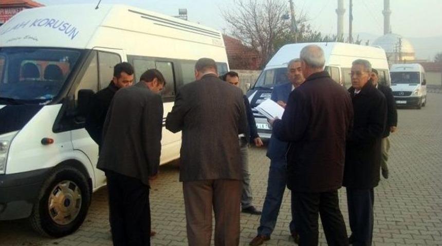 Sorgun İl&ccedil;esinde Taşımalı Eğitim Veren Okulların Servisleri Denetlendi