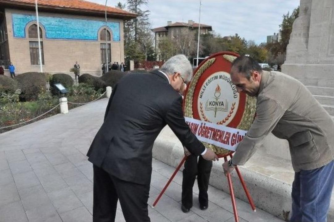 Konya&rsquo;da 24 Kasım &Ouml;ğretmenler G&uuml;n&uuml; Kutlamaları