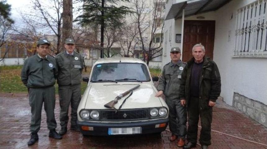 Elbistan&rsquo;da Gece Avı Yapan 4 Kişi Yakalandı