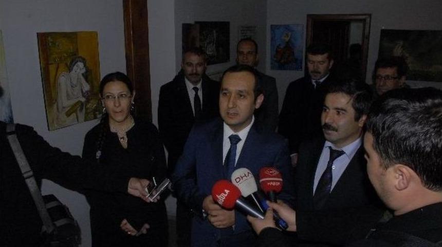 Yıldırım, &Ouml;ğretmenlerin Hazırladığı Resim Sergisini A&ccedil;tı