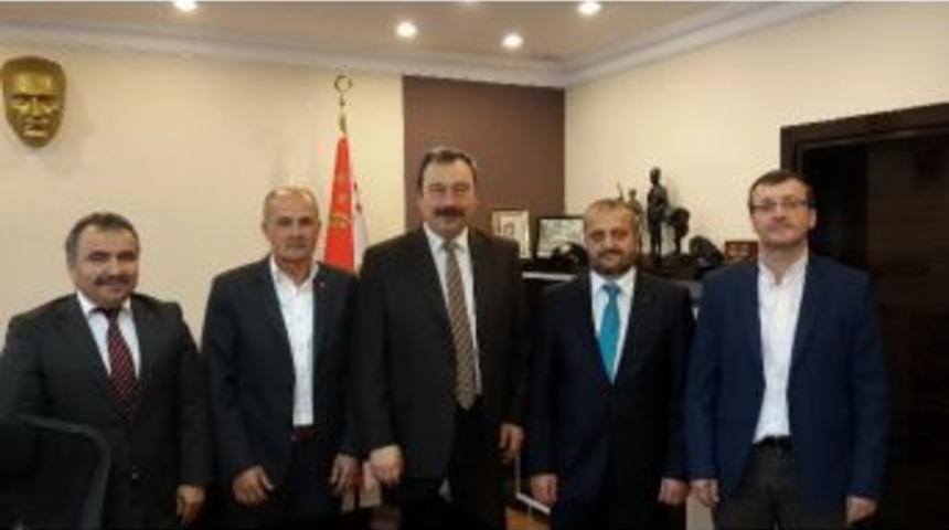 M&uuml;siad Zonguldak Şube&rsquo;den Emniyet M&uuml;d&uuml;r&uuml; Ak&rsquo;a Ziyaret