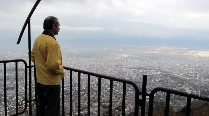Seyir Terasından Görülen Bursa Manzarası Büyülüyor