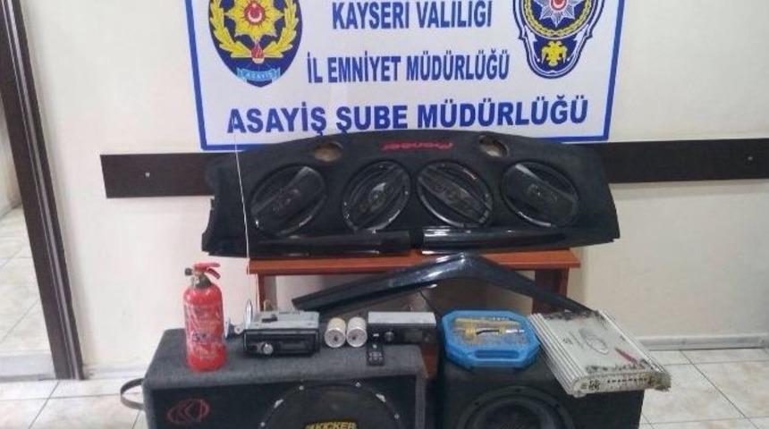 Kayseri&rsquo;de 26 Hırsızlık Olayı Aydınlatıldı