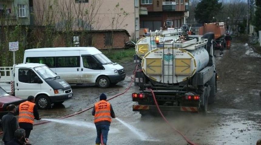 İlkadım&rsquo;dan Terme&rsquo;ye Yardım Eli