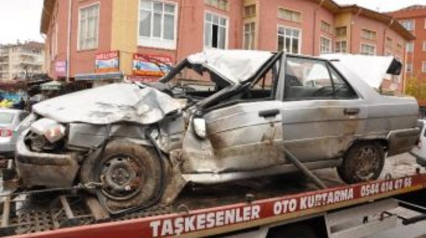 Yerk&ouml;y&rsquo;de Trafik Kazası: 1 Yaralı