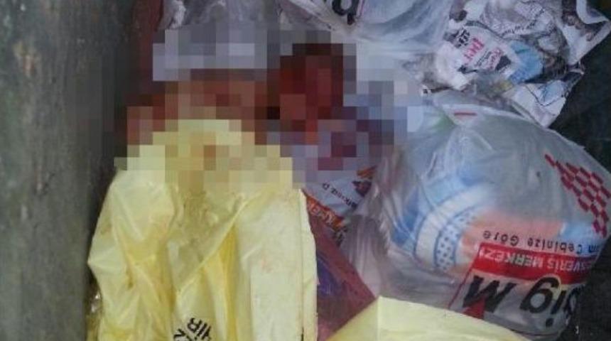 TEKİRDAĞ KAPAKLI'DA &Ccedil;&Ouml;P KONTEYNERİNDE BEBEK CESEDİ