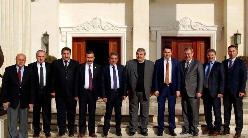 Tokat Belediye Başkanı Eroğlu, Konukoğlu&rsquo;nu Ziyaret Etti