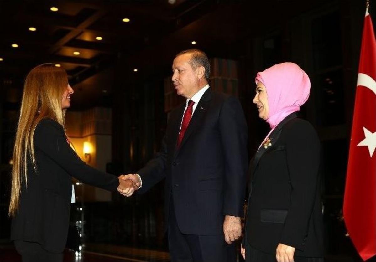 Cumhurbaşkanı Erdoğan, 24 Kasım &Ouml;ğretmenler G&uuml;n&uuml; Dolayısıyla Cumhurbaşkanlığı Sarayı&rsquo;nda Resepsiyon Verdi