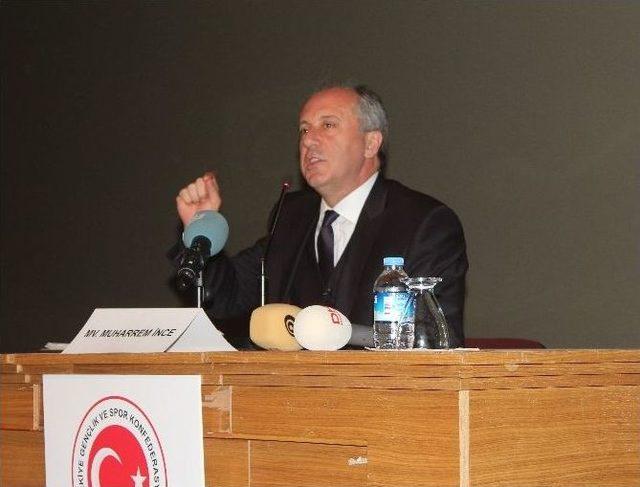 Chp Yalova Milletvekili Muharrem İnce: