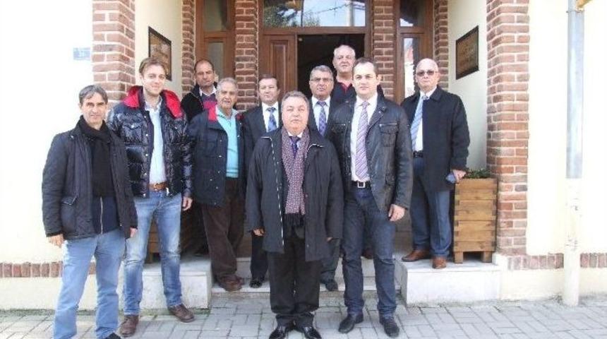 Yunan Misafirler Şark&ouml;y Belediyesi&rsquo;ni Ziyaret Etti