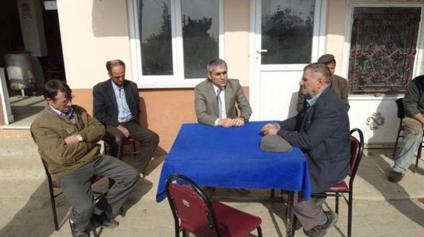 Şark&ouml;y Kaymakamı Mahalleleri Ziyaret Ediyor