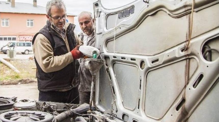 Ara&ccedil;lar Kışlık Bakımda