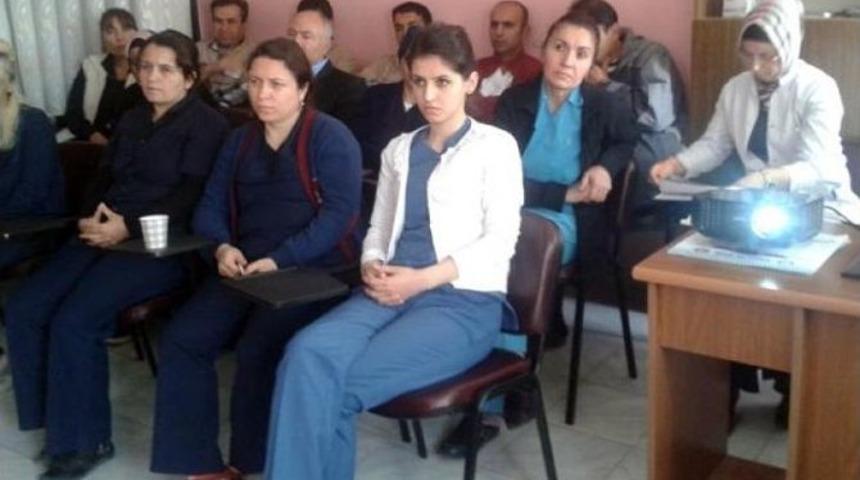 Şefaatli’de Hastane Personeline Ebola İlgili Eğitim Verildi