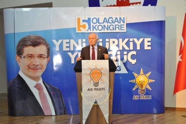 Ak Parti Hacılar İl&ccedil;e Kongresi Yapıldı 1