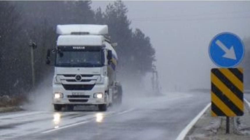 Bolu Dağı&rsquo;nda Kar Yağışı Başladı