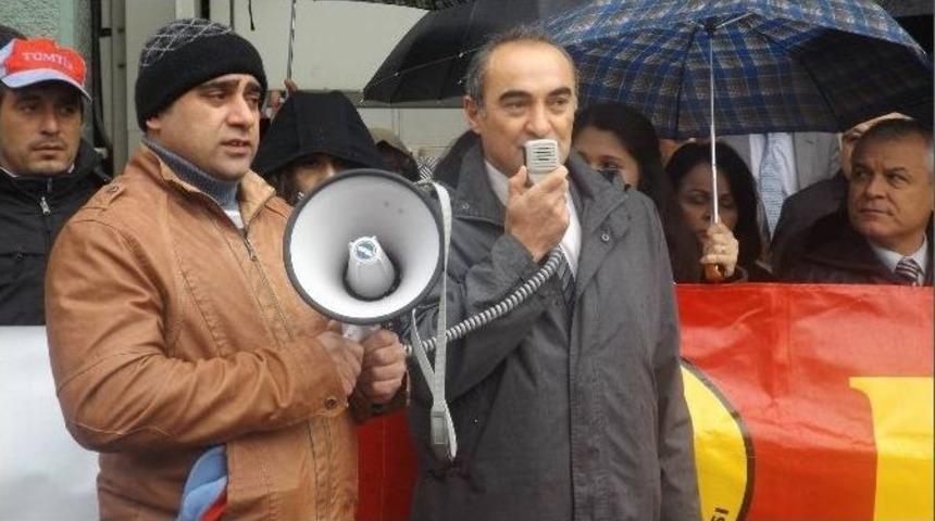 Bes Ve Kesk&rsquo;ten Yağmur Altında Eylem