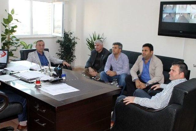 Meso&rsquo;dan İl&ccedil;e Milli Eğitim M&uuml;d&uuml;r&uuml; Sarıdemir&rsquo;e Ziyaret 1