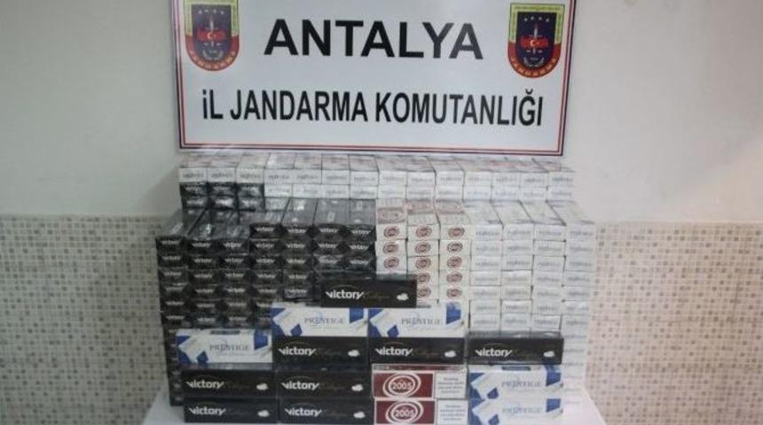 Jandarma&rsquo;dan Ka&ccedil;ak Sigara Operasyonu