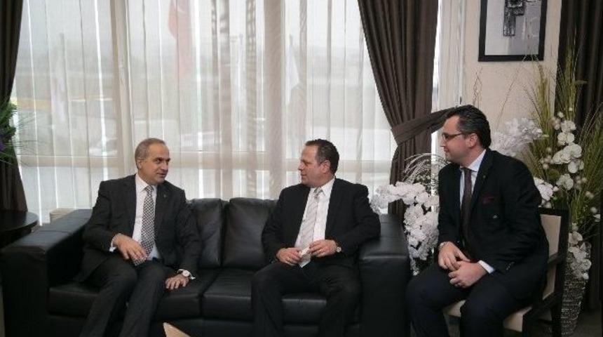 Makedonya Heyetinden, Başkan K&ouml;semusul&rsquo;a Ziyaret