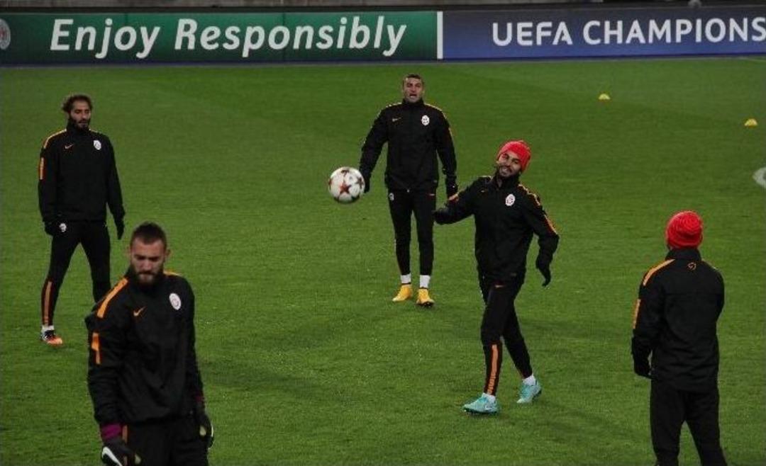 Galatasaray, Anderlecht Ma&ccedil;ı Hazırlıklarını Tamamladı