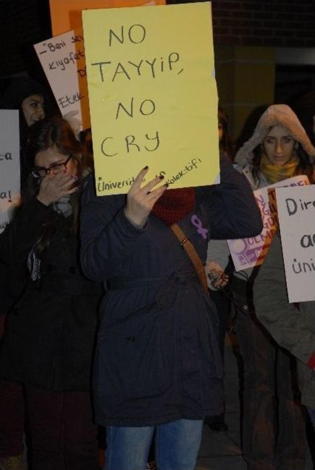 Eskişehir&rsquo;de &rsquo;kadına Y&ouml;nelik Şiddete Karşı Dayanışma G&uuml;n&uuml;&rsquo; Eylemi
