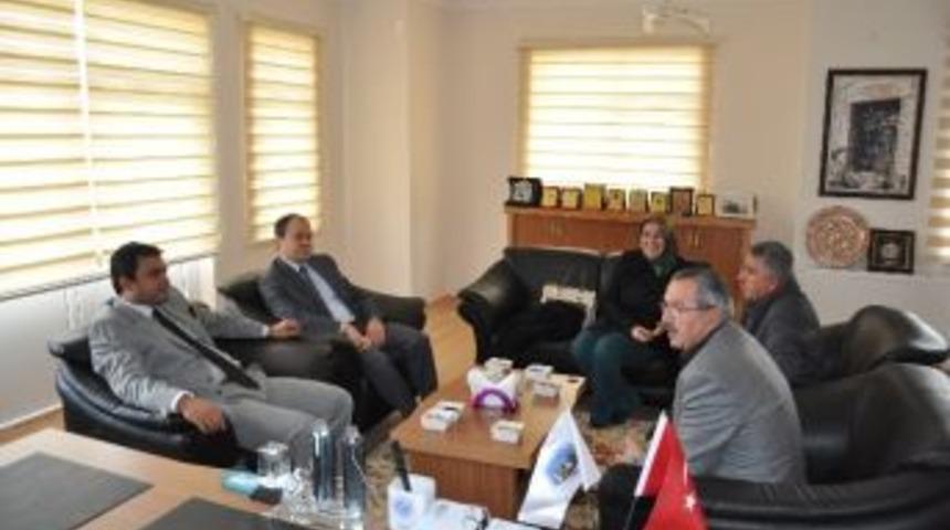 Kaymakam Balcı&rsquo;dan Ticaret Ve Sanayi Oadası&rsquo;na Ziyaret