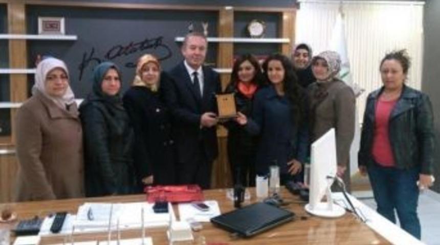 Başkan Şahiner&rsquo;e Teşekk&uuml;r Ziyareti