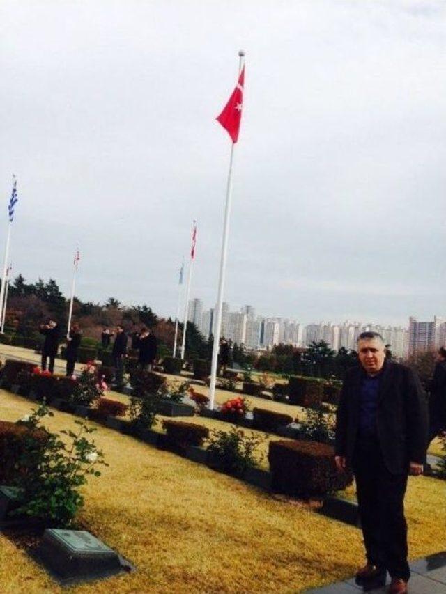 Zonguldak Heyetinden G&uuml;ney Kore Busan Şehitliği&rsquo;ne Ziyaret 2