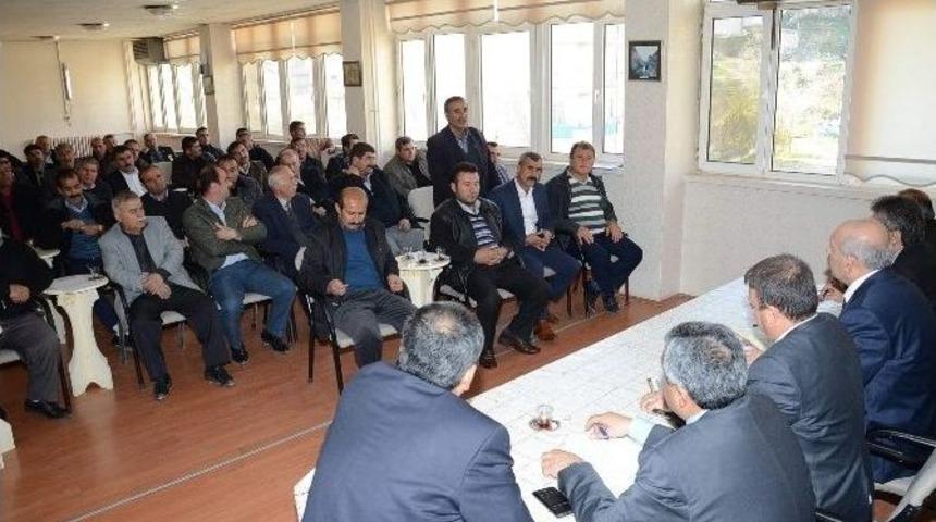 Maski Darende&rsquo;de Muhtarlarla Toplantı Yaptı