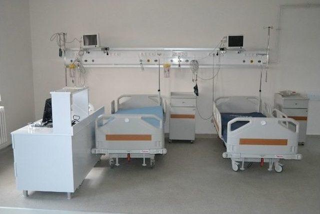 Keşan Devlet Hastanesi’ne Koroner Yoğun Bakım Ünitesi Yapıldı
