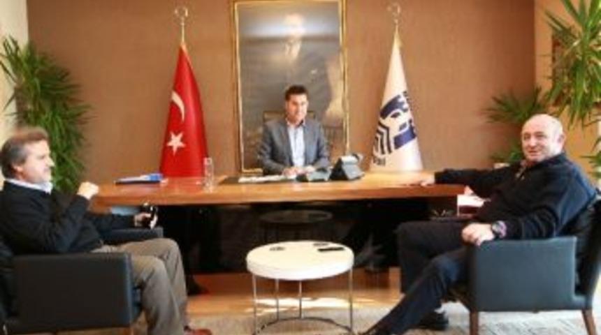 T&uuml;rkiye Yelken Federasyon Başkanı Belli&rsquo;den Başkan Kocadon&rsquo;a Ziyaret