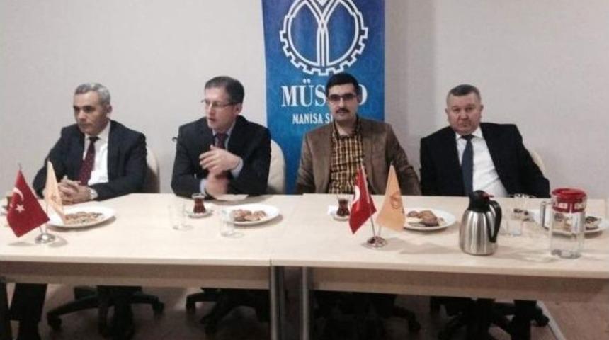 Manisa M&uuml;siad Vergi Dairesi M&uuml;d&uuml;rlerini Ağırladı