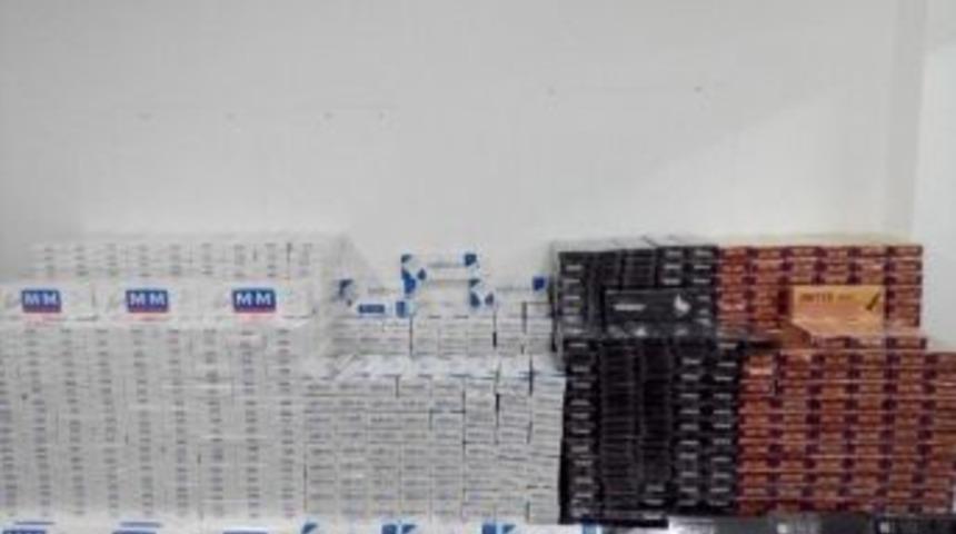 Jandarmadan Ka&ccedil;ak Sigara Operasyonu