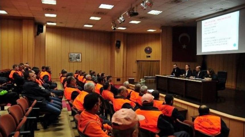 Akdeniz Belediyesi&rsquo;nde &rsquo;iş Sağlığı Ve G&uuml;venliği Eğitimi&rsquo;