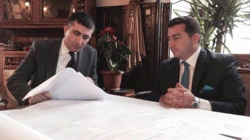 Başkan Bakıcı, Tcdd 1. B&ouml;lge M&uuml;d&uuml;r&uuml; Akbaş&rsquo;ı Ziyaret Etti