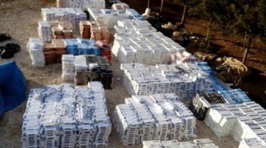 Kasım Ayı İ&ccedil;erisinde 326 Bin 500 Paket Ka&ccedil;ak Sigara Yakalandı