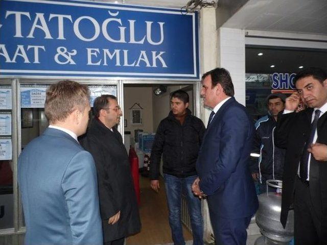 Antalya Valisi Türker, Korkuteli’nde İncelemelerde Bulundu