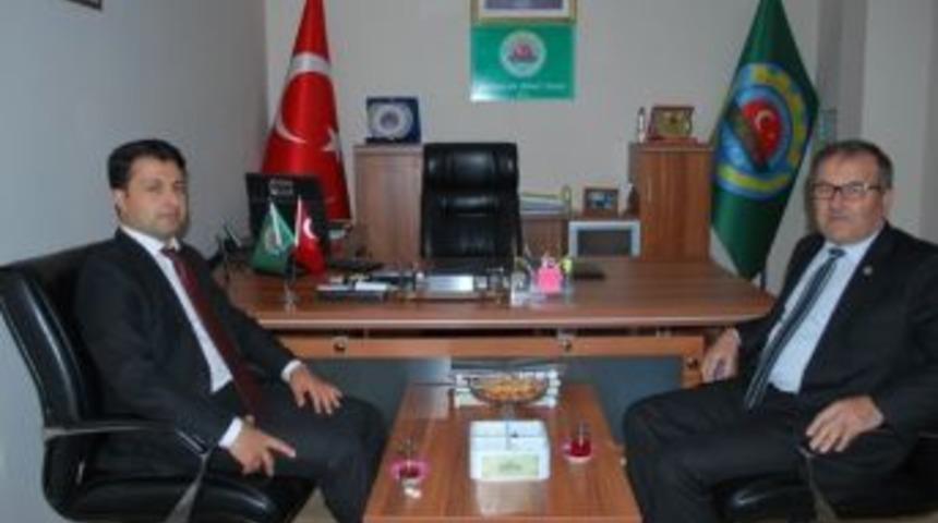 Kaymakam Bedir&rsquo;den Ziraat Odasına Ziyaret