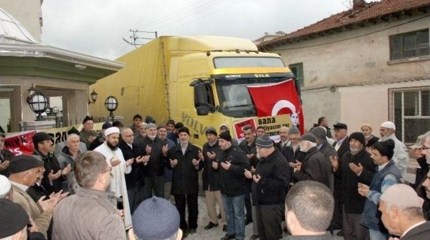 Karacabey&rsquo;den Suriye&rsquo;ye 5. Yardım Tır&rsquo;ı